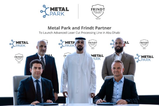 Metal Park joins German group Frindt to launch digital laser cutting services-UAE