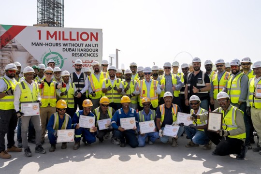 Khansaheb achieves key milestone at Dubai Harbour Residences-UAE