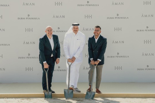 H&H, Aman break ground on luxury Dubai waterfront development-UAE