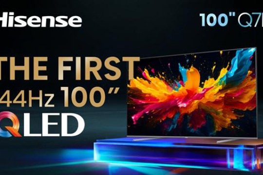 شركة Hisense تطرح أسرع تلفاز QLED مقاس 100 بوصة في جنوب إفريقيا