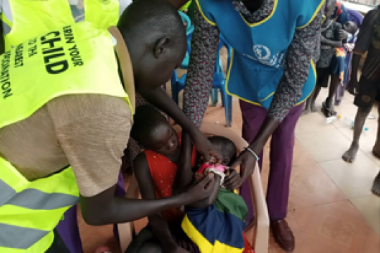 Measles vaccination campaign launched in Lakes State-Sudan