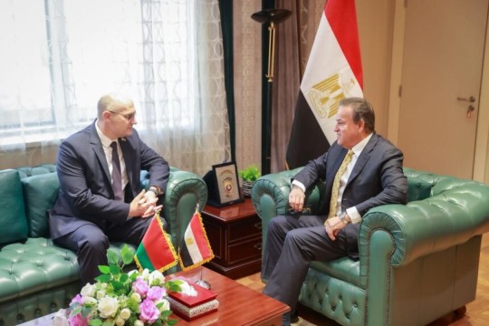 Egypt, Belarus explore expanded health cooperation, joint pharmaceutical production