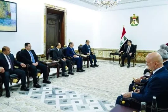 Iraqi PM meets Egyptian Business Delegation-Iraq